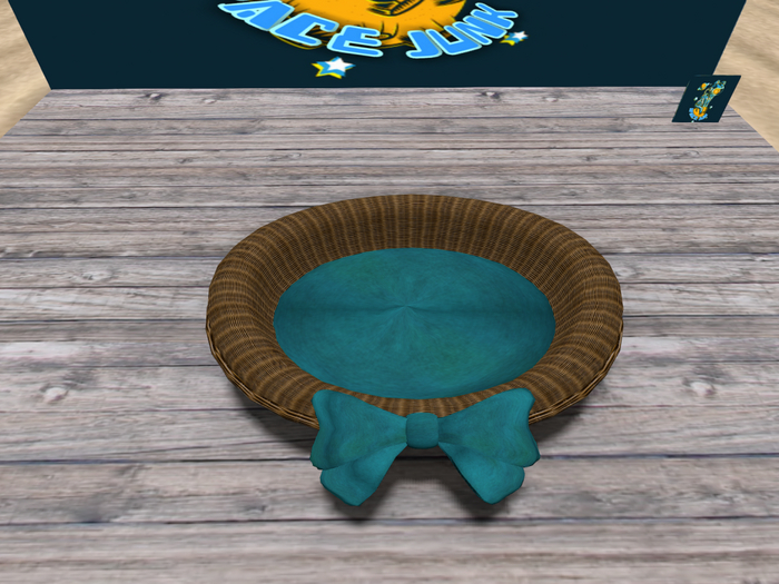 Pet Basket Blue