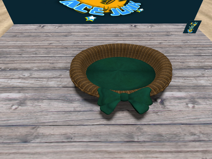 Pet Basket Green