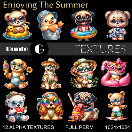 Full Perm Textures - Enjoying The Summer