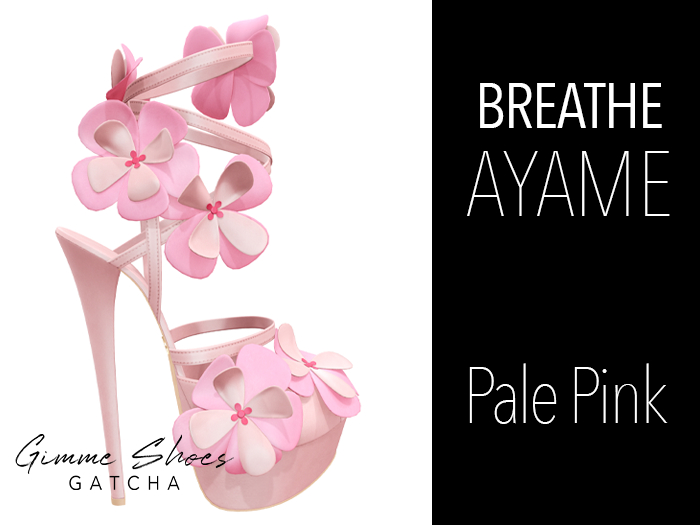 [BREATHE]-Ayame Heels-Slink-Pale Rose