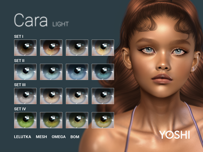 YOSHI - Cara Light Eyes - FatPack