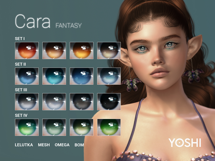 YOSHI - Cara Fantasy Eyes - FatPack