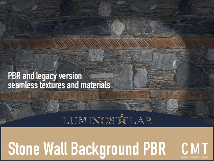 LL Stone Wall Background PBR Full Perm