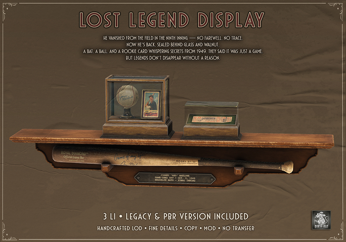 Dirty Rat - Lost Legend Display