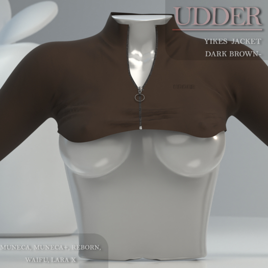 UDDER:  Yikes Jacket - Dark  Brown