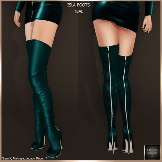 SAS - Isla Teal Boots (LaraX & MB)  