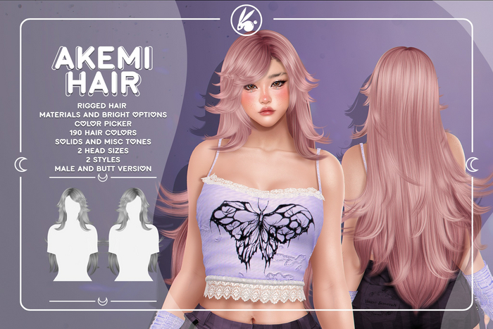 (ADD ME)DEMO Usagi Society - Akemi Hair // FATPACK