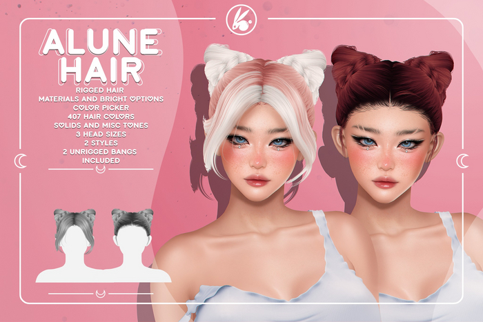 Usagi Society - Alune Hair // FATPACK