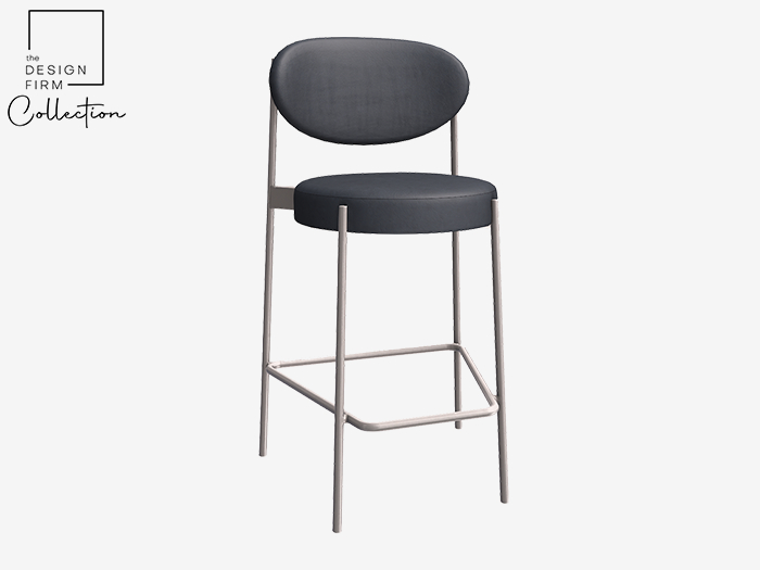 TDFC - Cresswell Leather Counter Stool