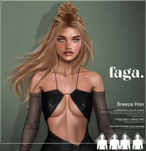 Faga. (HUD.Unpack) Breeze / - Essential Pack