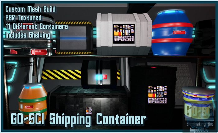 GO-SCI Storage Containers,2.0,packaged