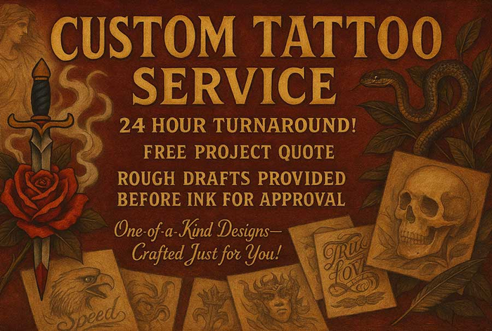 Custom Tattoo Service