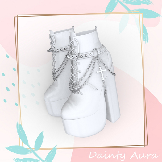 White Ankle Boots Legacy