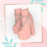 Beige Ankle Boots KUPRA