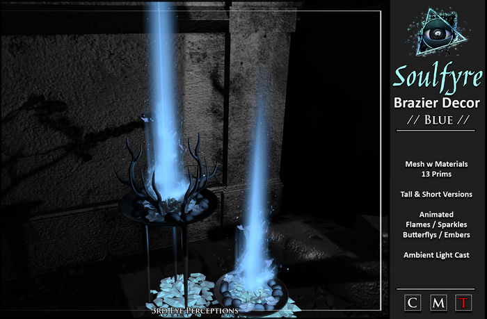 Soulfyre Brazier Dark // Set Blue