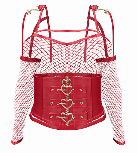 *CK* Ghosted top RED