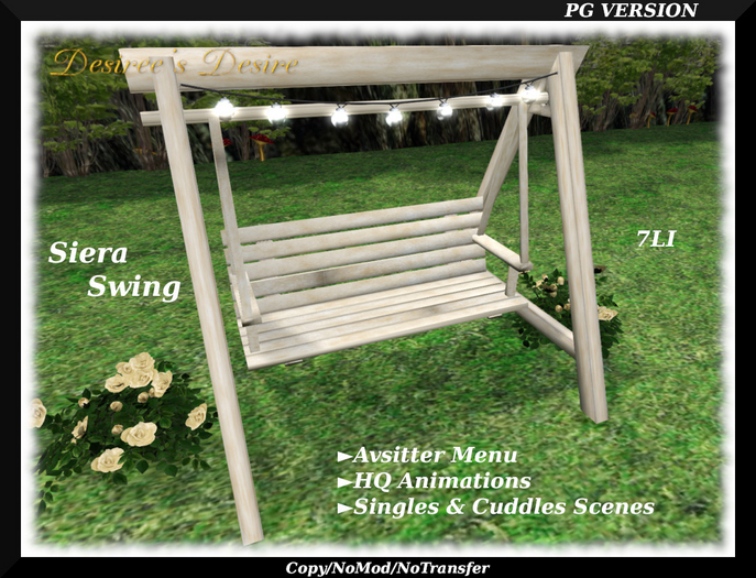 ::::Desiree's Desire:::: Siera Swing (BOXED)