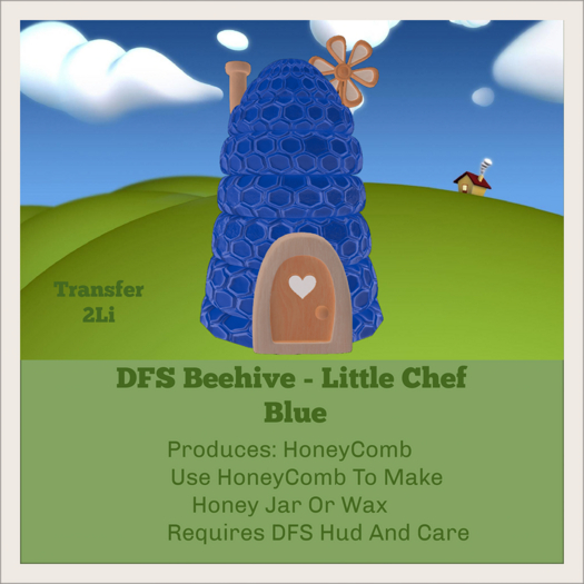 DFS Beehive - Little Chef - Blue