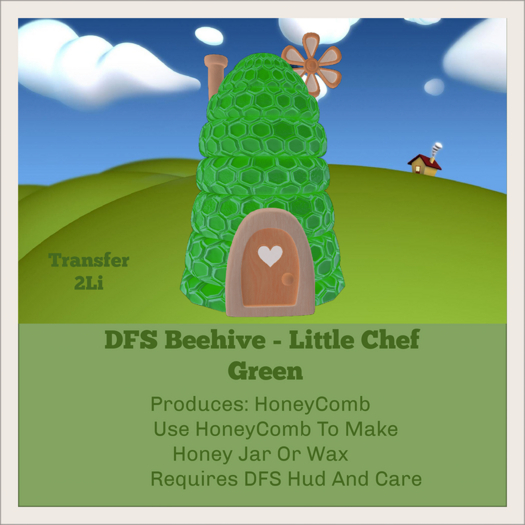 DFS Beehive - Little Chef - Green