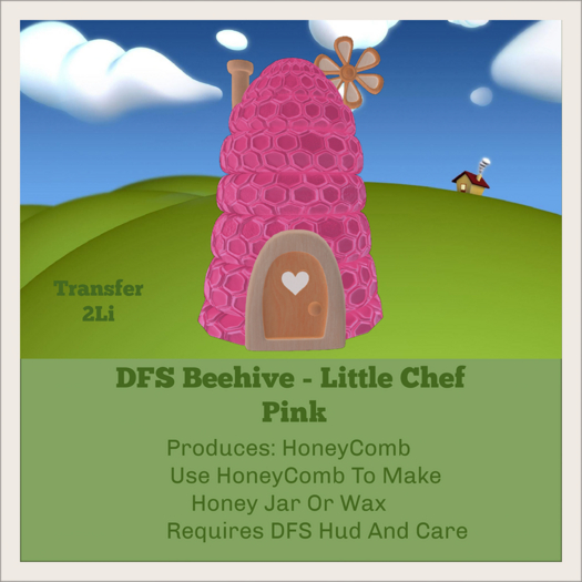 DFS Beehive - Little Chef - Pink