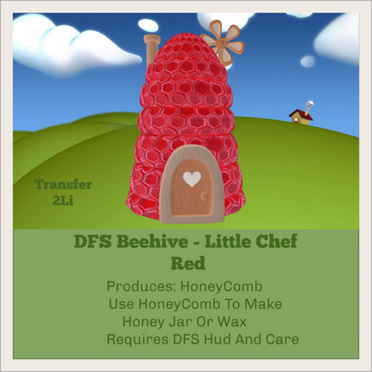 DFS Beehive - Little Chef - Red
