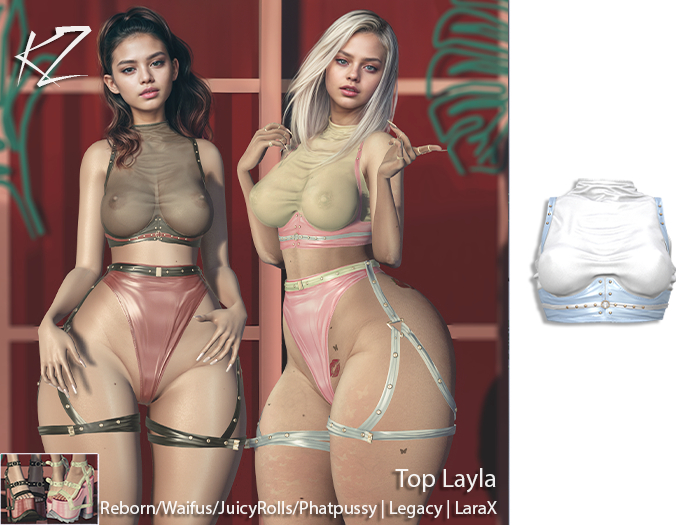 KZ Top Layla White-sky