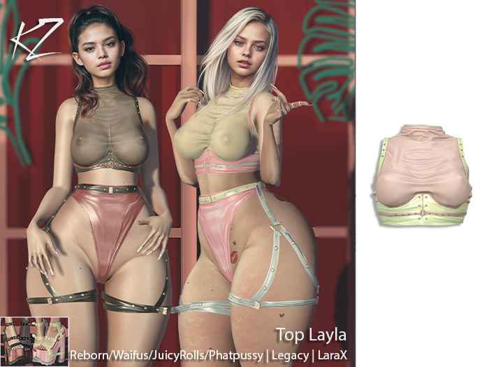 KZ Top Layla Olive-nude