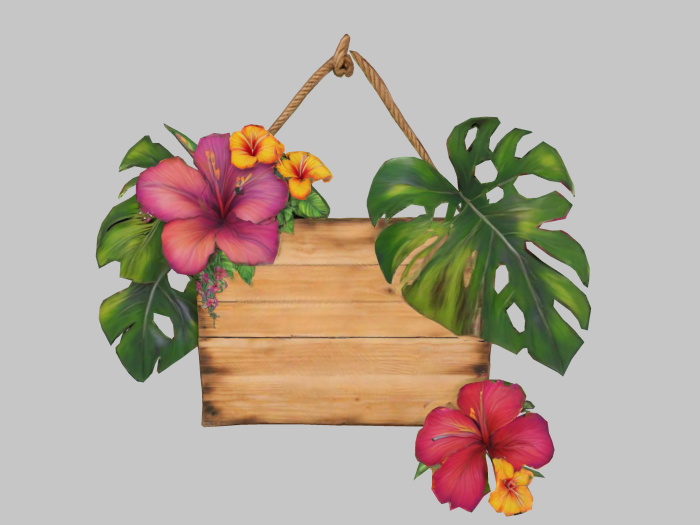 Tropical Sign Board FULL PERM