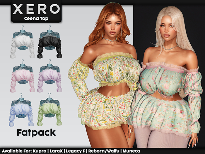 [XERO] Ceena Top (Fatpack)