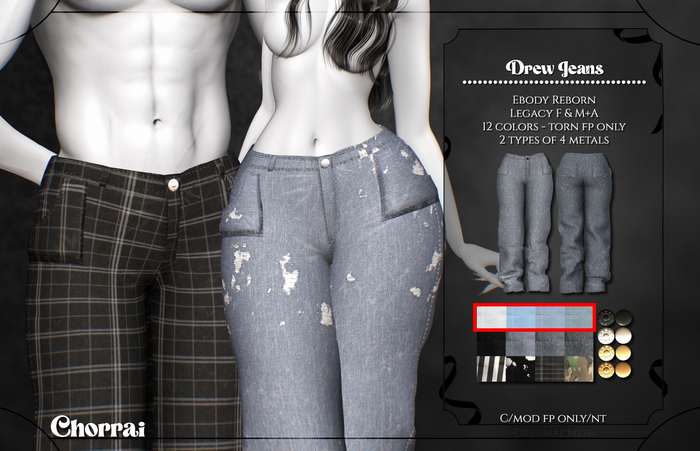 Chorrai - Drew Jeans {Light Pack}