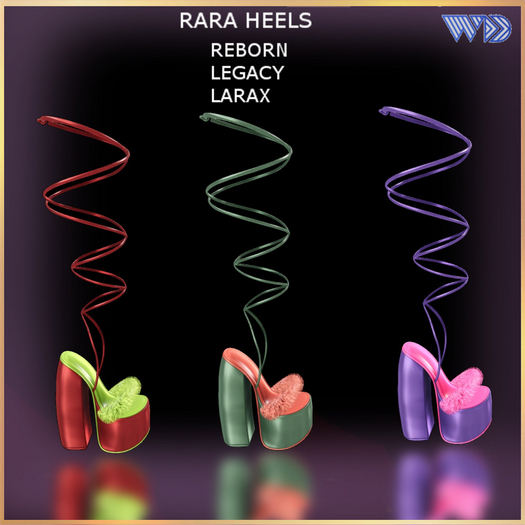 WAD DESIGNS RARA HEELS