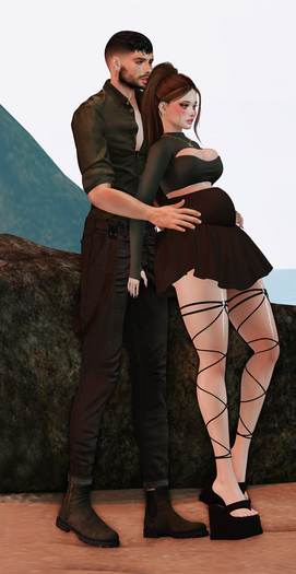 *MB*Bento pose pregnant couple bork 2