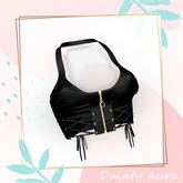 Black Cage Top Larax