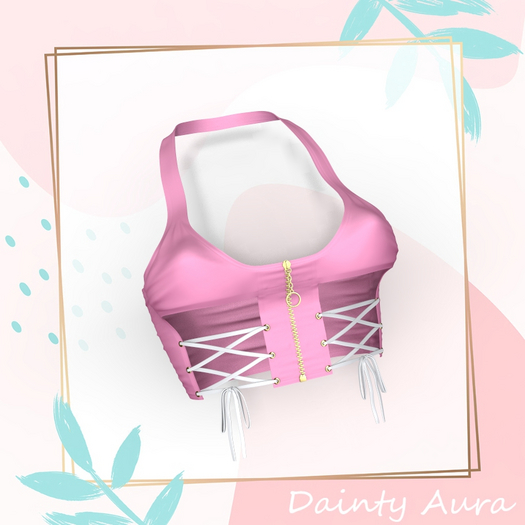 Pink Cage Top Larax