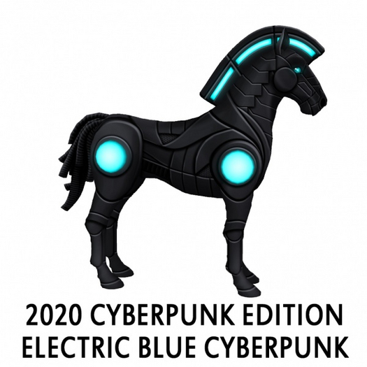 Electric Blue Cyberpunk