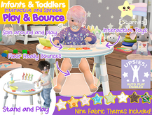 [Starries] Interactive Spin and Play Bouncer with AutoPlay for Infants & Toddlers