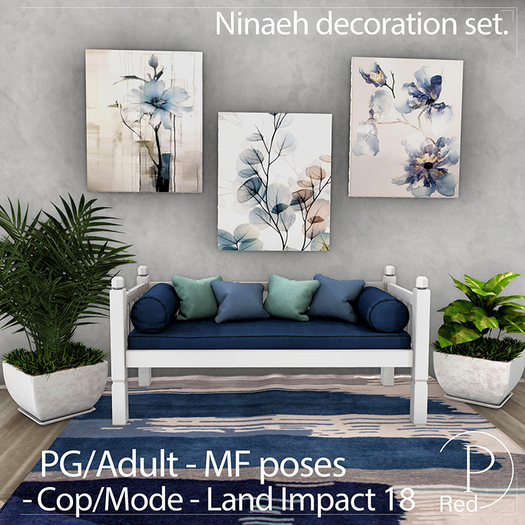 P.ReD. Ninaeh decoration set - Box