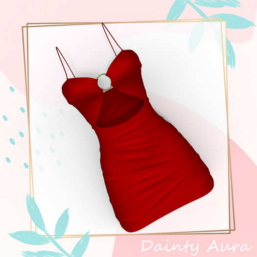 Red Ring Dress Kupra