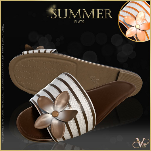 .:VEX.: Summer Flat : Tangerine (Add)