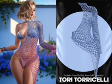 TORI TORRICELLI // Solea Cover-Up // Babyblue