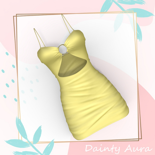 Yellow Ring Dress Reborn