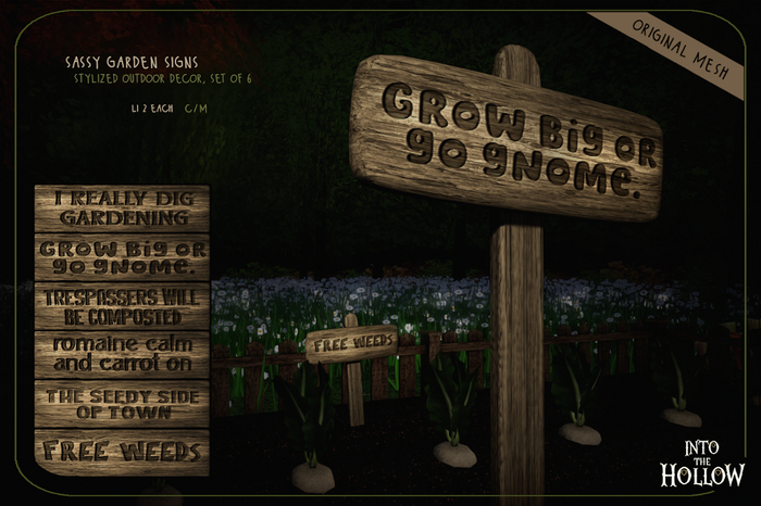 {ITH} Sassy Garden Signs