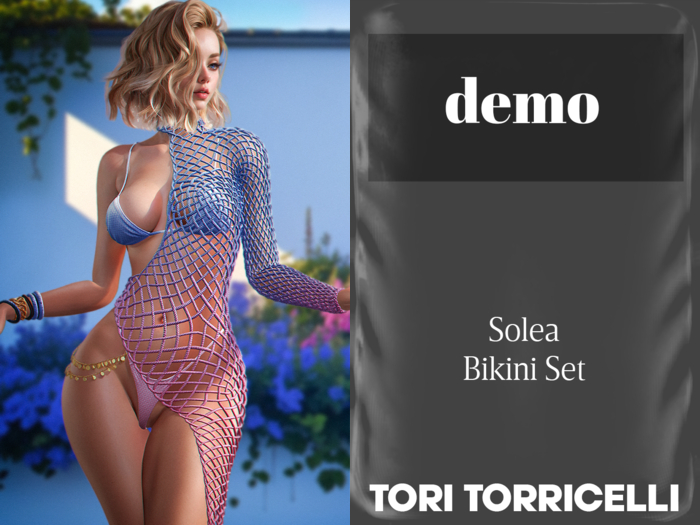 TORI TORRICELLI // Solea Bikini Set // DEMO