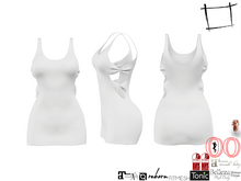 Full Perm Mini Dress With Sided Bows Maitreya 5.3 LaraX, Slink, Ocacin, Belleza, Tonic, Voluptuous, Legacy, Ebody Reborn