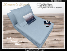 Relax Lounger Blue (PG)