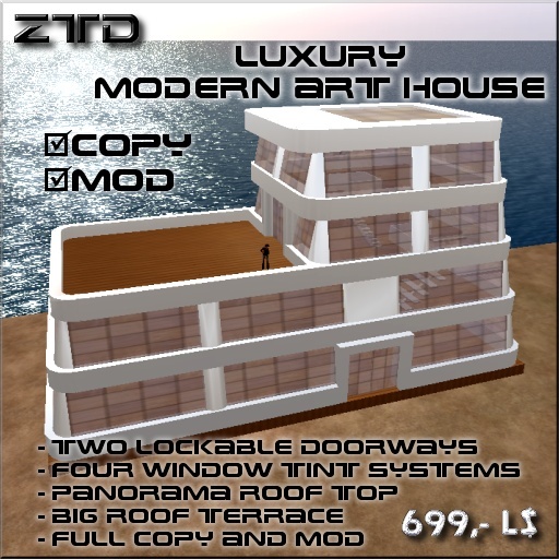 ZTD - Luxury Modern Art House - BOXED