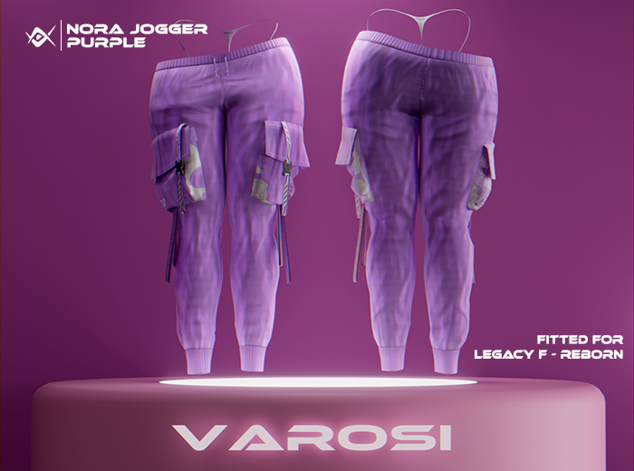 [VAROSI] Nora Jogger - Purple