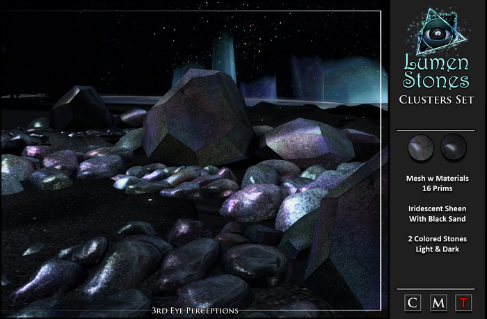 Lumen Stones Cluster Set