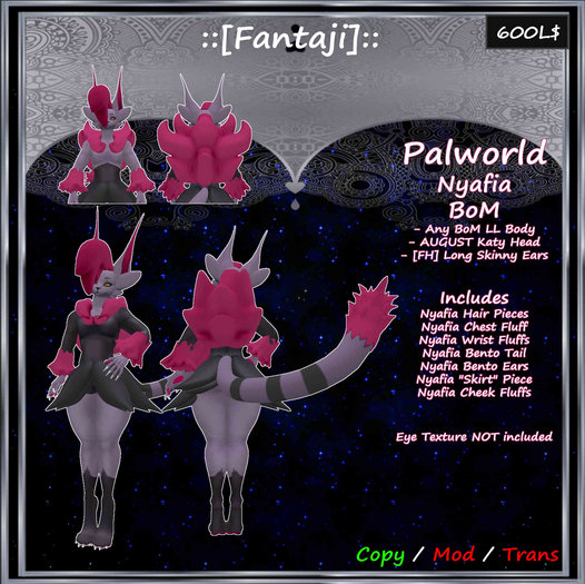 fantaji. - Palworld Nyafia BoM Kit!