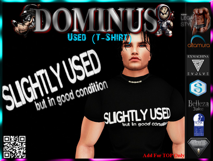 ~DOMINUS~Used (T-Shirt)   (ADD)